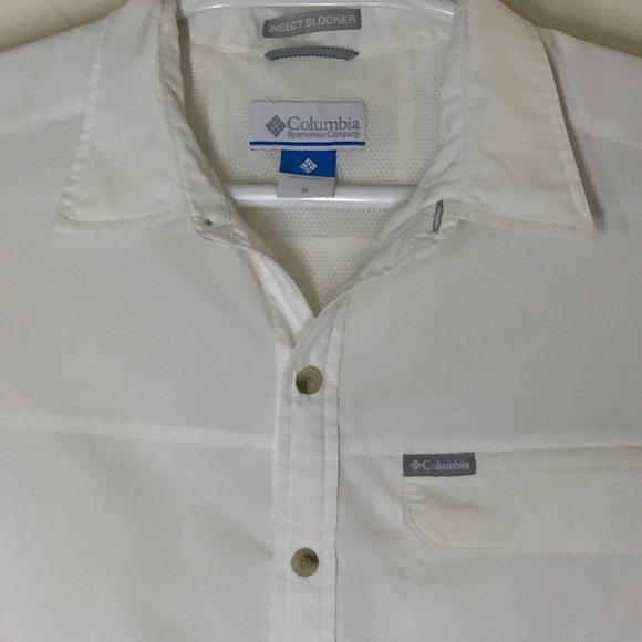 Columbia Classic Mens Insect Blocker Shirt Medium - Picture 9 of 13